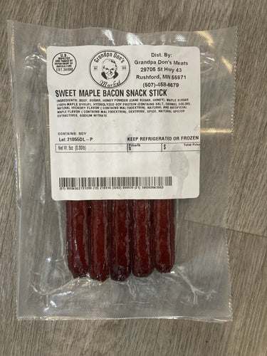Sweet Maple Bacon Beef Sticks